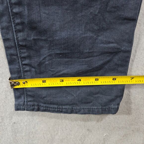 Missoni 31x32 Men's Jeans Rainbow Patch Navy Slim Leg Low Rise Made in Italy - Picture 9 of 13